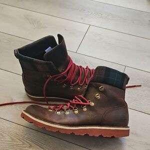 Cole Hann Brown Leather Boots Mens Size 10.5